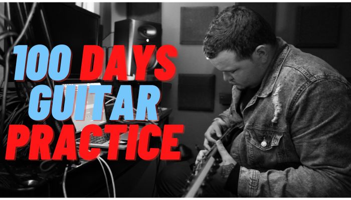 The 100 days of Guitar Practice Guide