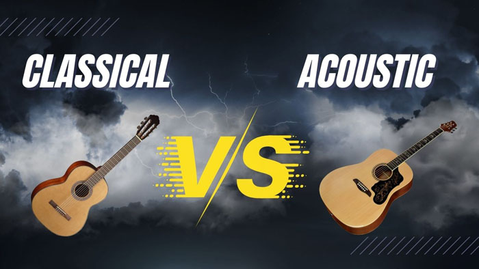 Difference between Classical and Acoustic Guitar